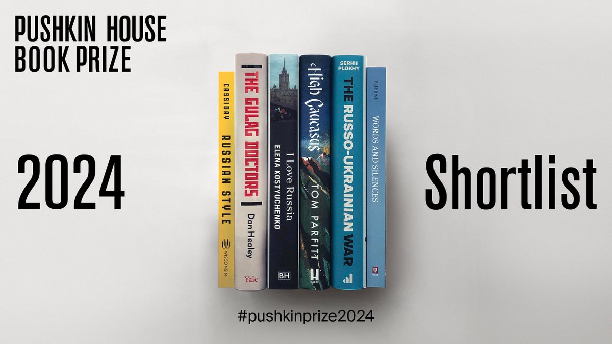 We're delighted to announce the shortlist for #PushkinPrize2024 + tickets on sale for the Award Ceremony on 14 June Early-bird tickets available until 5 May – don't miss your chance! To find out more about the shortlisted books and to book your tickets: pushkinhouse.org/projects/book-…