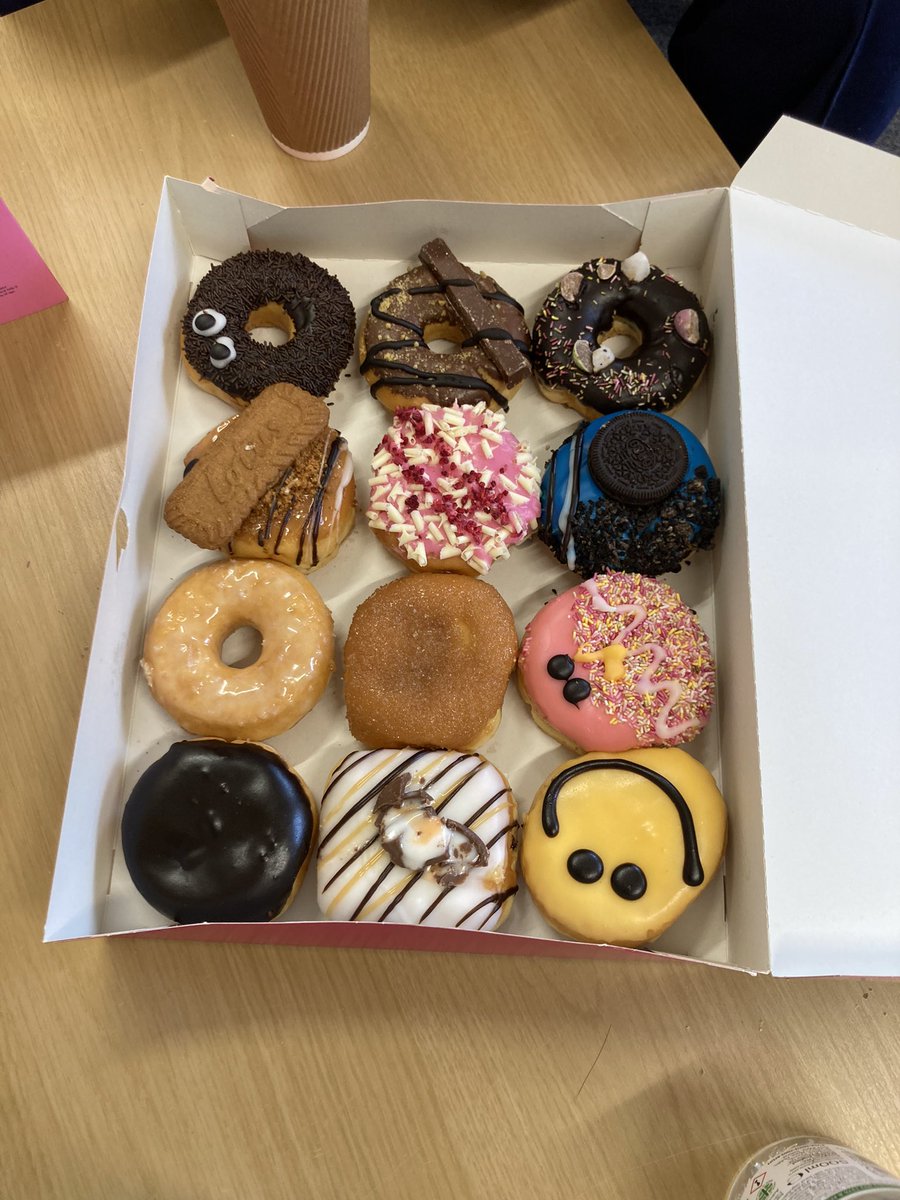 Such wonderful feedback (and doughnuts!) from one of our wonderful band 5s that is rotating today. Seeing them develop this last 6 months has been an absolute joy.