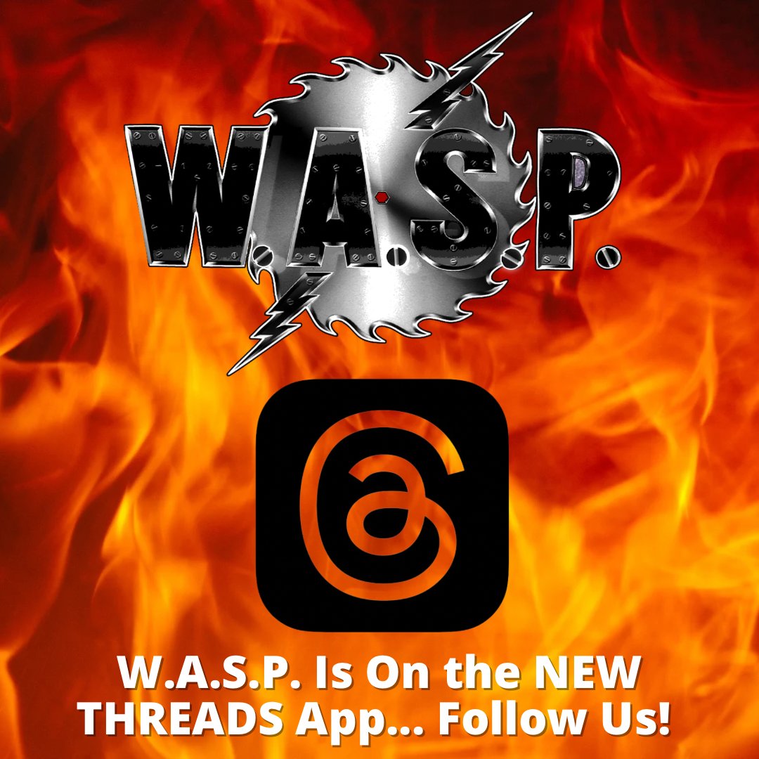 Not only is Threads available in the US, it is now available in Europe, are you following W.A.S.P.? >> threads.net/@waspnationoff… #waspnation #wasp #blackielawless #hardrock #heavymetal #80smetal #wildchild #thelastcommand #theheadlesschild #thecrimsonidol #golgotha #blindintexas #