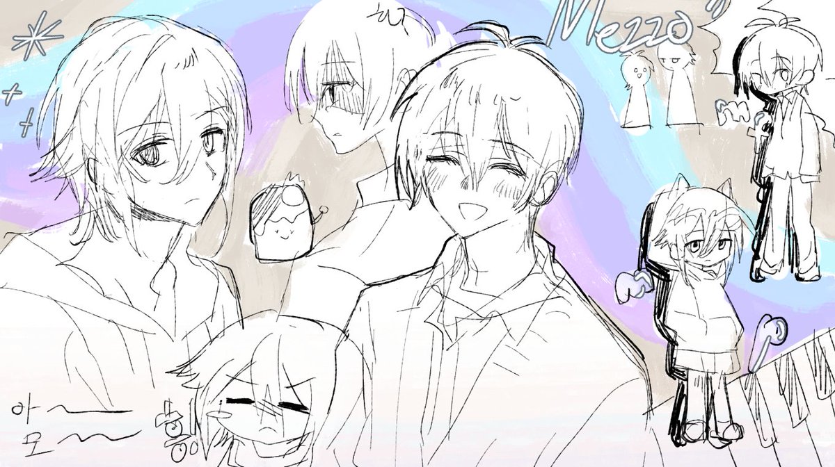 156cc's tweet image. #環壮の日
#4月5日は環壮の日

시간이없어 옛날그림이지만 해피탐소데이예요...🍀🌱