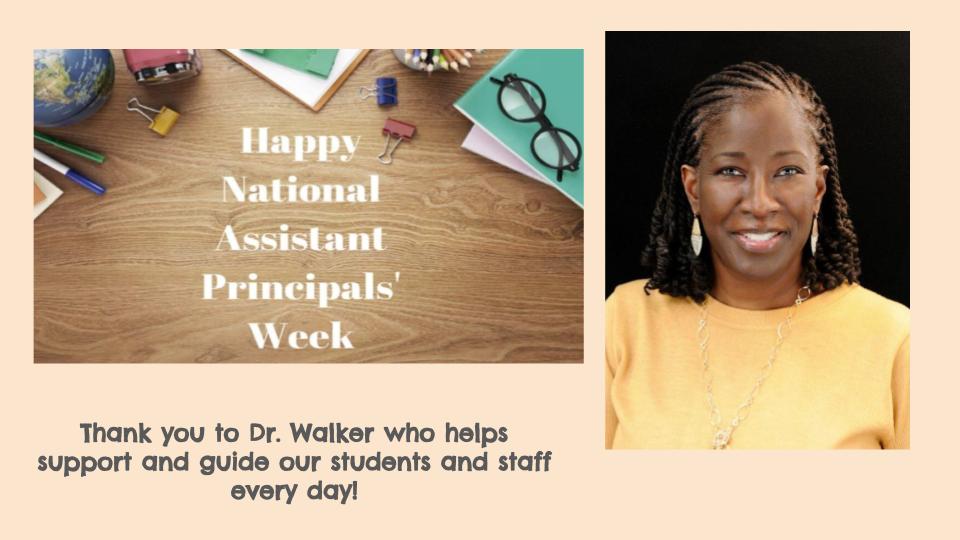 CWES is so proud to have Dr. Walker as our Assistant Principal! Thank you for all that you do every day! #belonggrowsucceed #aacpsback2awesome #assistantprincipallife #AACPSfamily