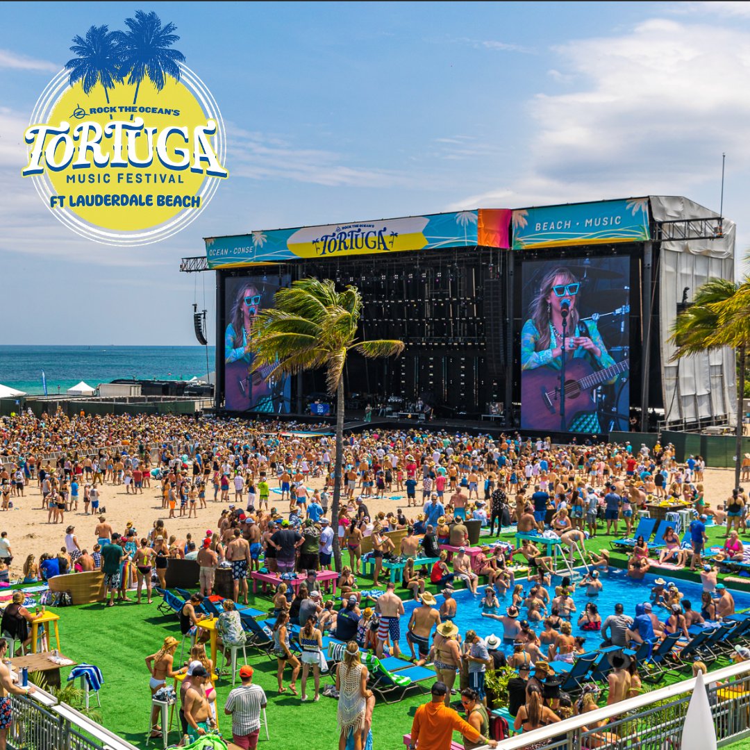 Y'all ready? 🎸 This weekend#CountryMusic meets #Conservation! Head to #RockTheOcean Headquarters at #TortugaMusicFestival to learn how YOU can make a difference to our oceans and marine life and have fun doing it. 🌊