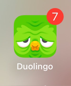 ajajajajajaja yo no había visto que duolingo hacia eso, tan showsero