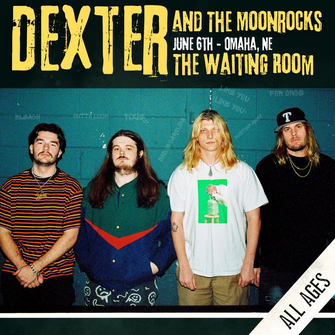 TICKETS ON SALE NOW at The Waiting Room 6.6 Dexter and The Moon Rocks 🎫 etix.com/ticket/p/73872… 7.17 The Wonder Years with Knuckle Puck, Like Roses and Good Terms 🎫 etix.com/ticket/p/33912…