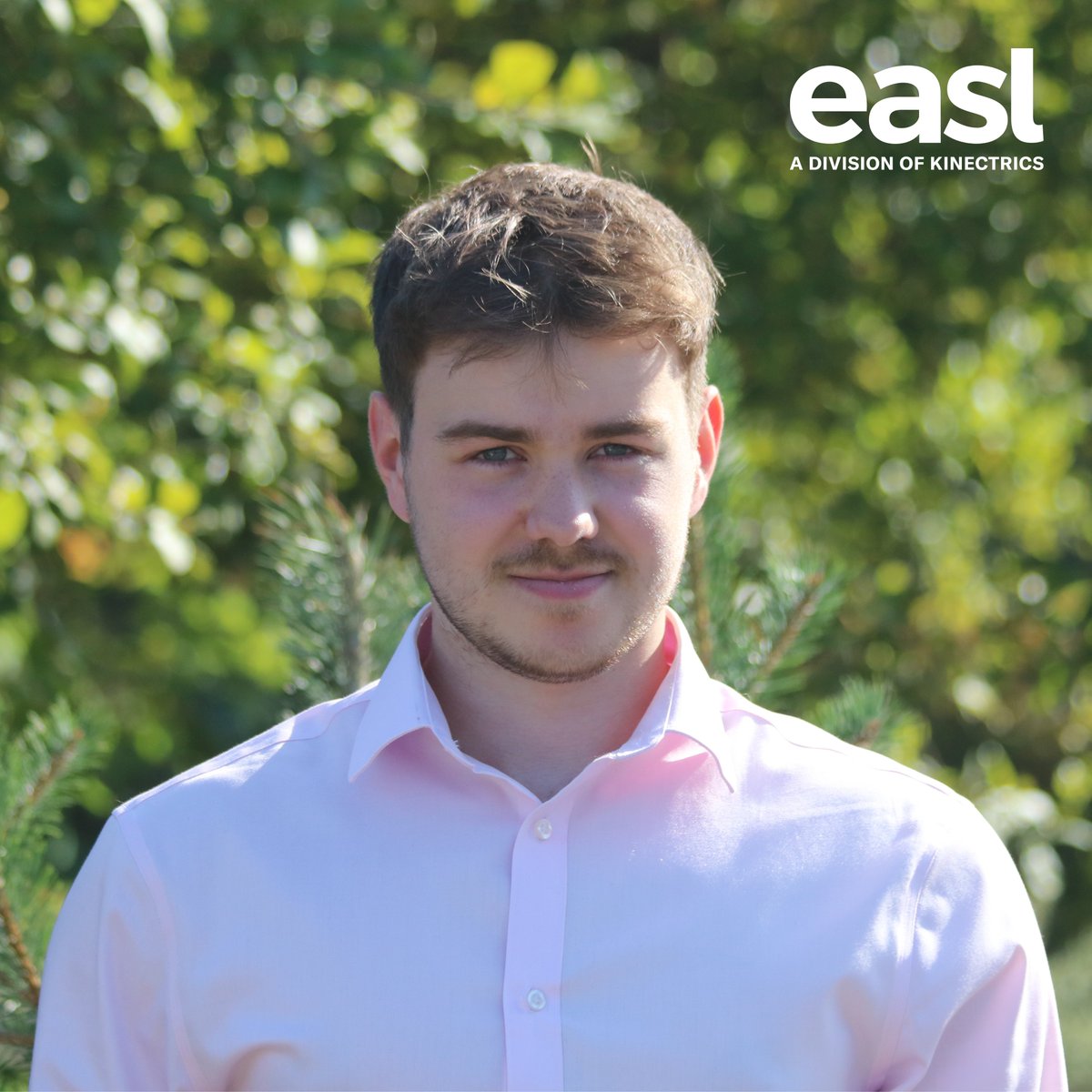 easlstress's tweet photo. Meet Alex - one of the newest additions to our EASL, A Division of Kinectrics, team! 👋 

Alex has graduated with a Masters degree in Mechanical Engineering from Newcastle University.  

Welcome to the team! 

https://t.co/7fcD6RiIbL https://t.co/i5xaxTB13L