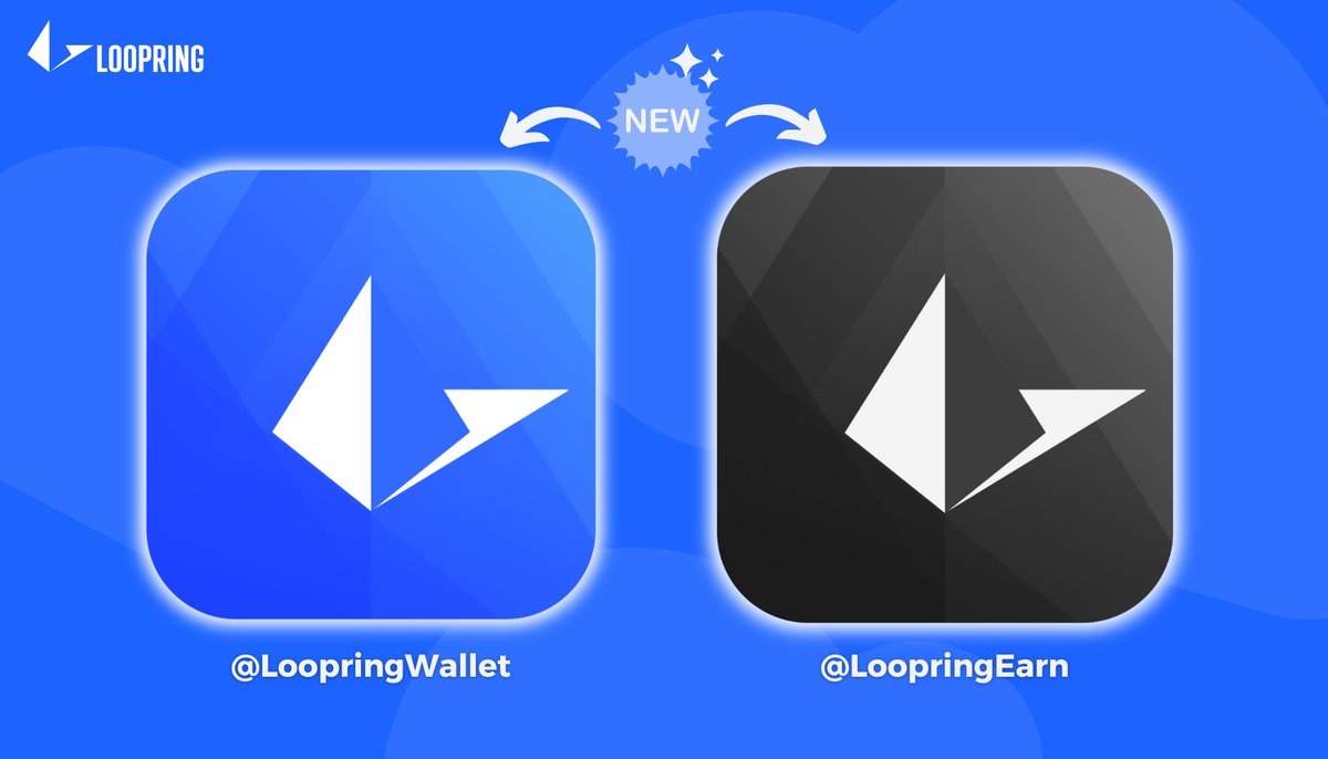 Be sure to follow our new <a href="/X/">X</a> accounts:
→ @LoopringWallet 
→ @LoopringEarn 

As we roll out our Multi-Network products throughout this year, we will be posting more multi-network related updates as well as Smart Wallet updates to these accounts💙