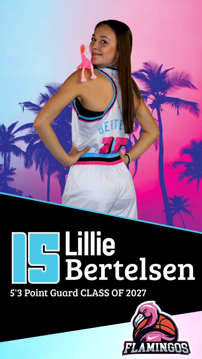 Player Introductions:

PG: Lillie Bertelsen - Class of 2027 

High motor point guard that makes everyone around her better. Can shoot from anywhere and finish around the rim. Best part is she will LOCK you up!

Averaged 10.2 ppg and drew 24 charges as a starting PG in 5a MAIS.