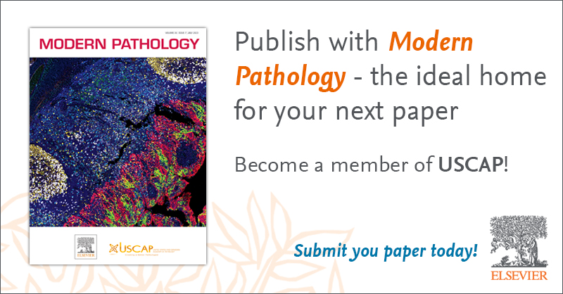 Publish in Modern Pathology @ModernPathology - an authoritative platform for the highest quality research studies: spkl.io/601540a9B #pathology #pathtwitter