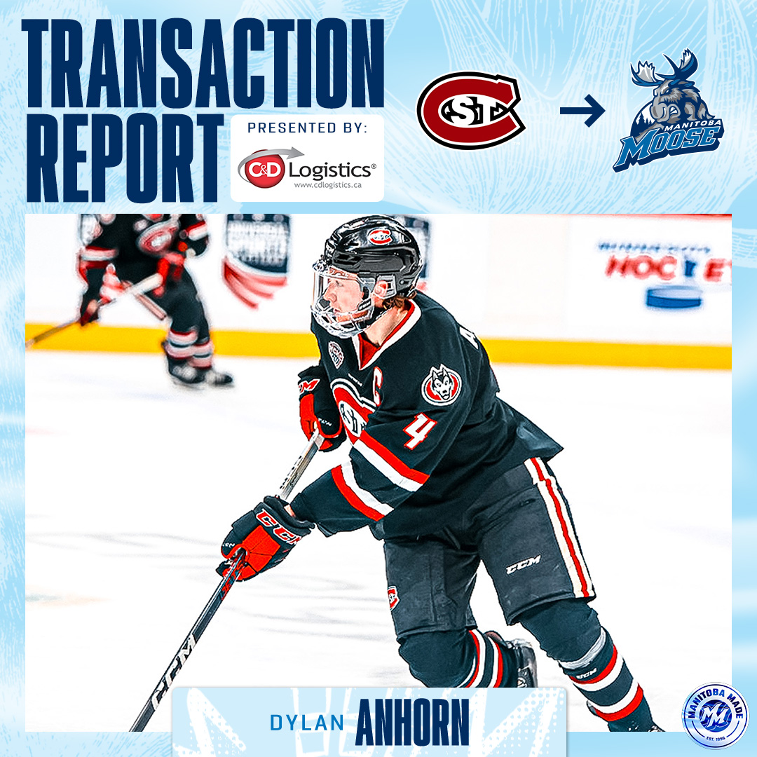 Manitoba Moose (@manitobamoose) on Twitter photo The #MBMoose signed Dylan Anhorn to a one-year contract. He joins the Moose on an amateur tryout agreement.
The defender posted 33 points (6G, 27A) in 38 games this season for <a href="/SCSUHuskies_MH/">St. Cloud State Men's Hockey</a>.
Transaction Report presented by <a href="/CDLogisticsca/">CD Logistics</a>
Details >> bit.ly/3vwwbA5 The #MBMoose signed Dylan Anhorn to a one-year contract. He joins the Moose on an amateur tryout agreement.
The defender posted 33 points (6G, 27A) in 38 games this season for <a href="/SCSUHuskies_MH/">St. Cloud State Men's Hockey</a>.
Transaction Report presented by <a href="/CDLogisticsca/">CD Logistics</a>
Details >> bit.ly/3vwwbA5