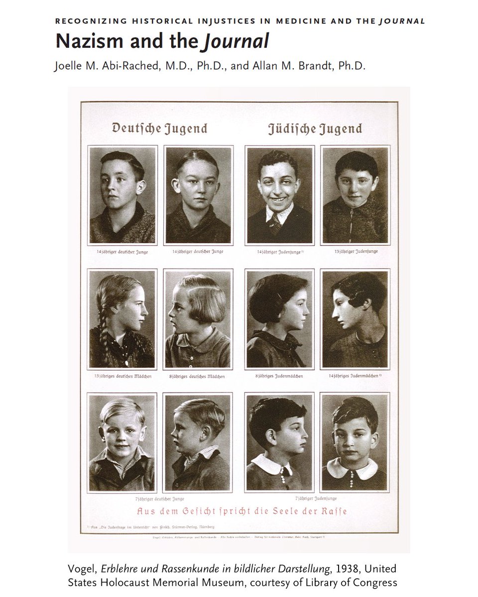 Recognizing Historical Injustices in Medicine and the Journal: Nazism and the Journal nej.md/3vf9SyK