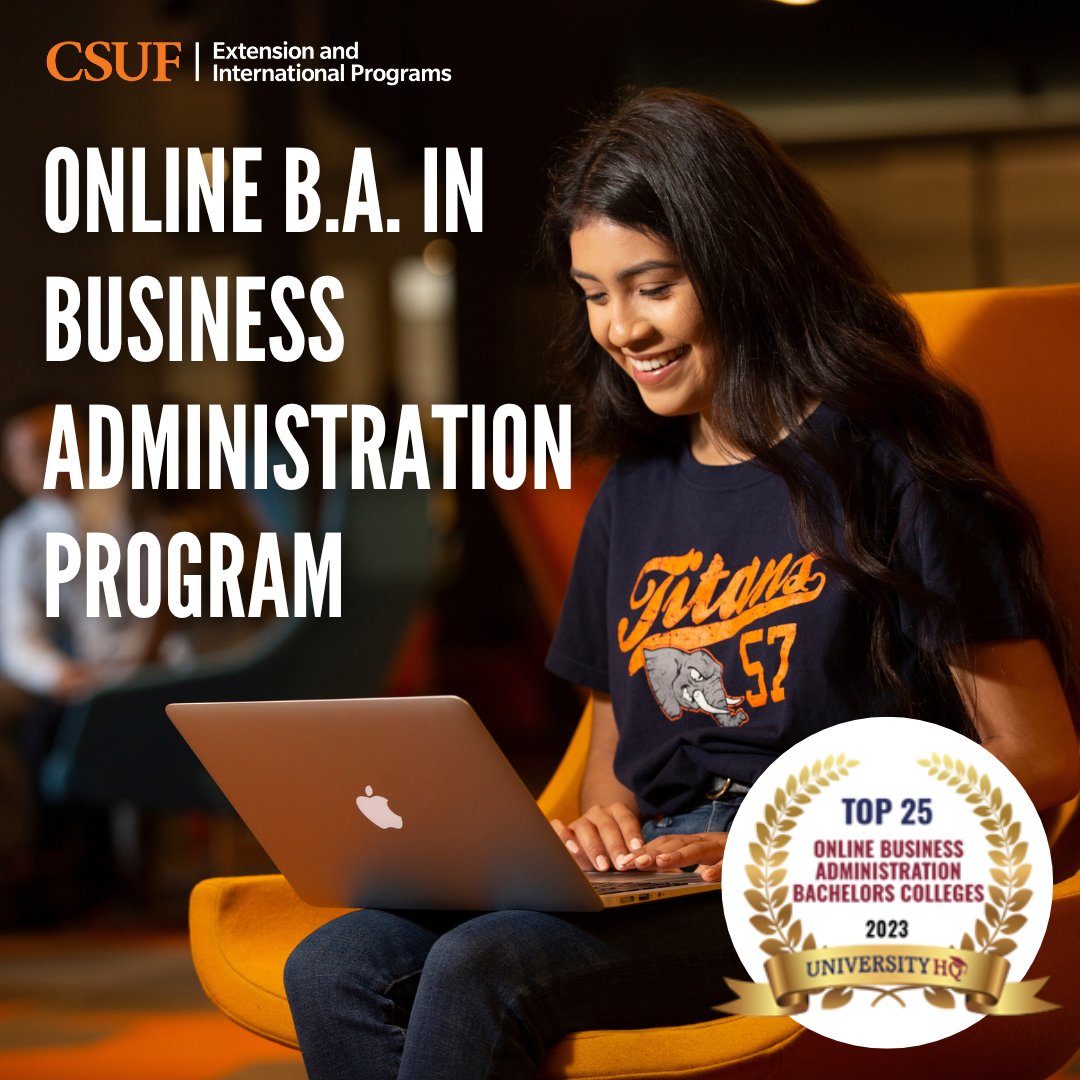 Earn your Business Administration degree online from an accredited, nationally recognized business school. Apply for CSUF's Fall 2024 cohort at baba.fullerton.edu 💻🎓 @csuf @csufbusiness @csufstudents @csufacadaffairs @calstate @FullColl #csuf #csufeip #onlinedegree