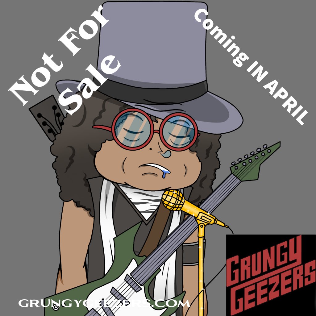 #1: Get ready to rock your socks off with the legendary Grungy Geezers Band! 🎸 Let their electrifying tunes transport you to a world of pure musical bliss. 🤘 #GrungyGeezers #MusicLegends #RockOn #Solana #InternetComputerProtocol
