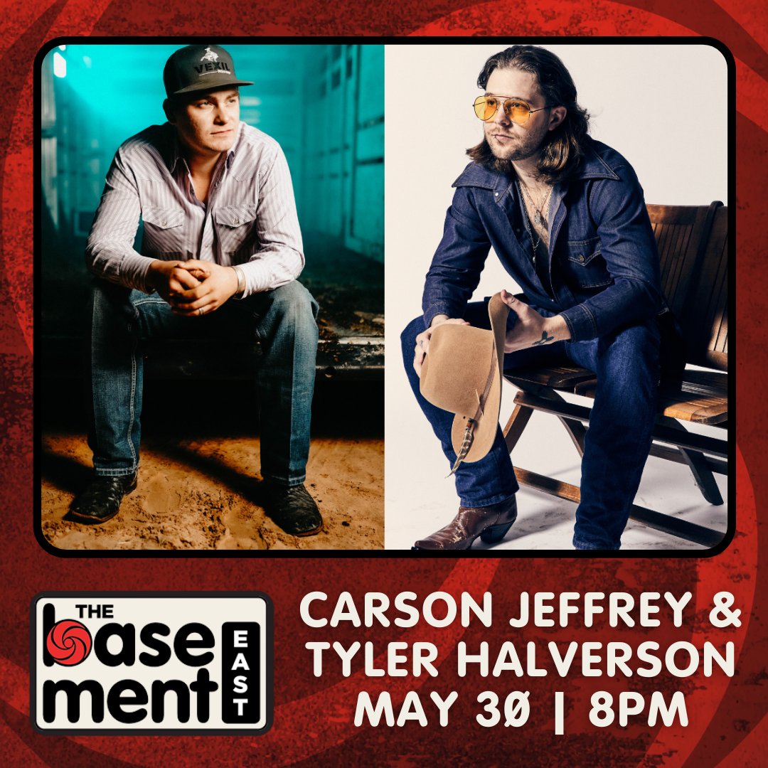 ON SALE NOW! @carson__jeffrey & @tylerhalverwho play The Beast on May 30th. Grab your tickets at the link while you can. bit.ly/4aaPw8Z