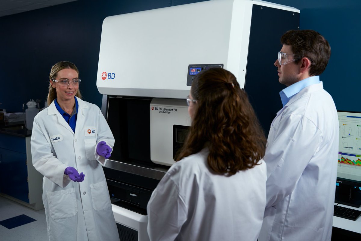 BD announced new BD FACSDiscover™ S8 Cell Sorters feature BD CellView™ Image Technology, profiled on the cover of the journal Science in 2022, and BD SpectralFX™ Technology. news.bd.com/2024-04-05-BD-…