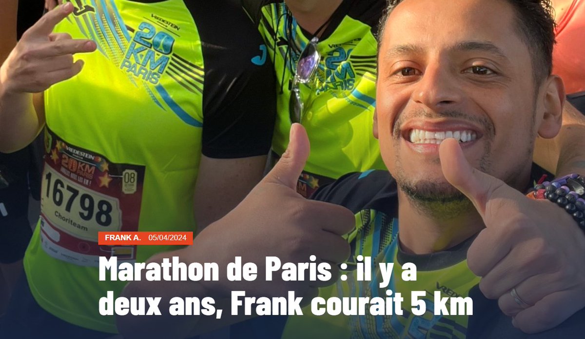 #Restitution #Atelier #Sport Frank, 33 ans, étudiant à Nanterre, court le #marathon de Paris, le 7 avril. Il raconte cette préparation dans un article écrit dans le cadre d'un atelier d'écriture animé par @la_zep @UParisNanterre dgxy.link/AEdXX Bon courage pour le 7 !
