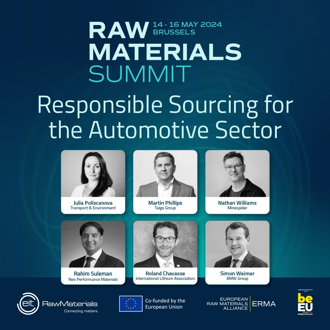 Gear up for an automotive industry takeover!   Establishing resilient and circular supply chains within the continent is paramount to ensure the prosperous future of Europe's #automotive sector.  For more details on the session, visit eitrmsummit.com #RMSummit2024