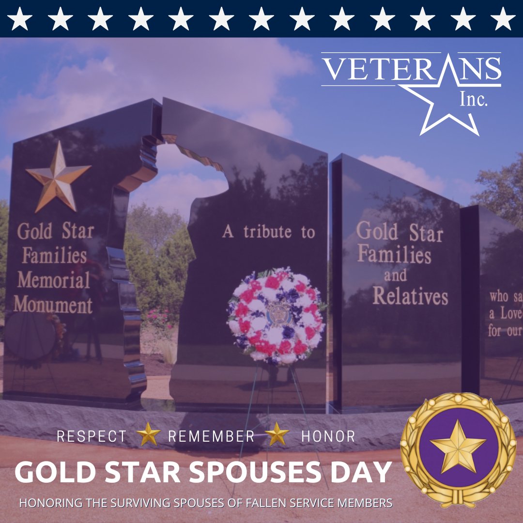 Today, we stand in gratitude and remembrance for the strength and resilience of Gold Star spouses. Your sacrifice and unwavering support do not go unnoticed. On #GoldStarSpousesDay, we honor your courage and stand by you in solidarity. #FallenHeroes