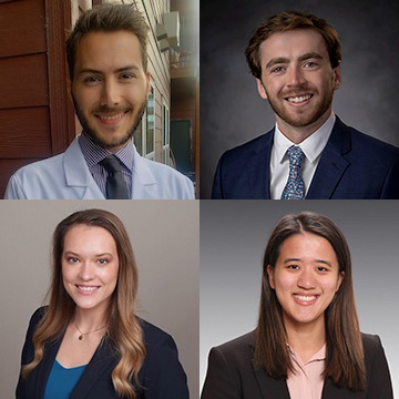 Meet our newest Med-Peds residents. They are: Thomas Guyn; William Malloy; Jessica Peters, and Grace Wang. Welcome to #WMed! See more at ow.ly/A2Pn50R3AoV #Match2024 #medpeds