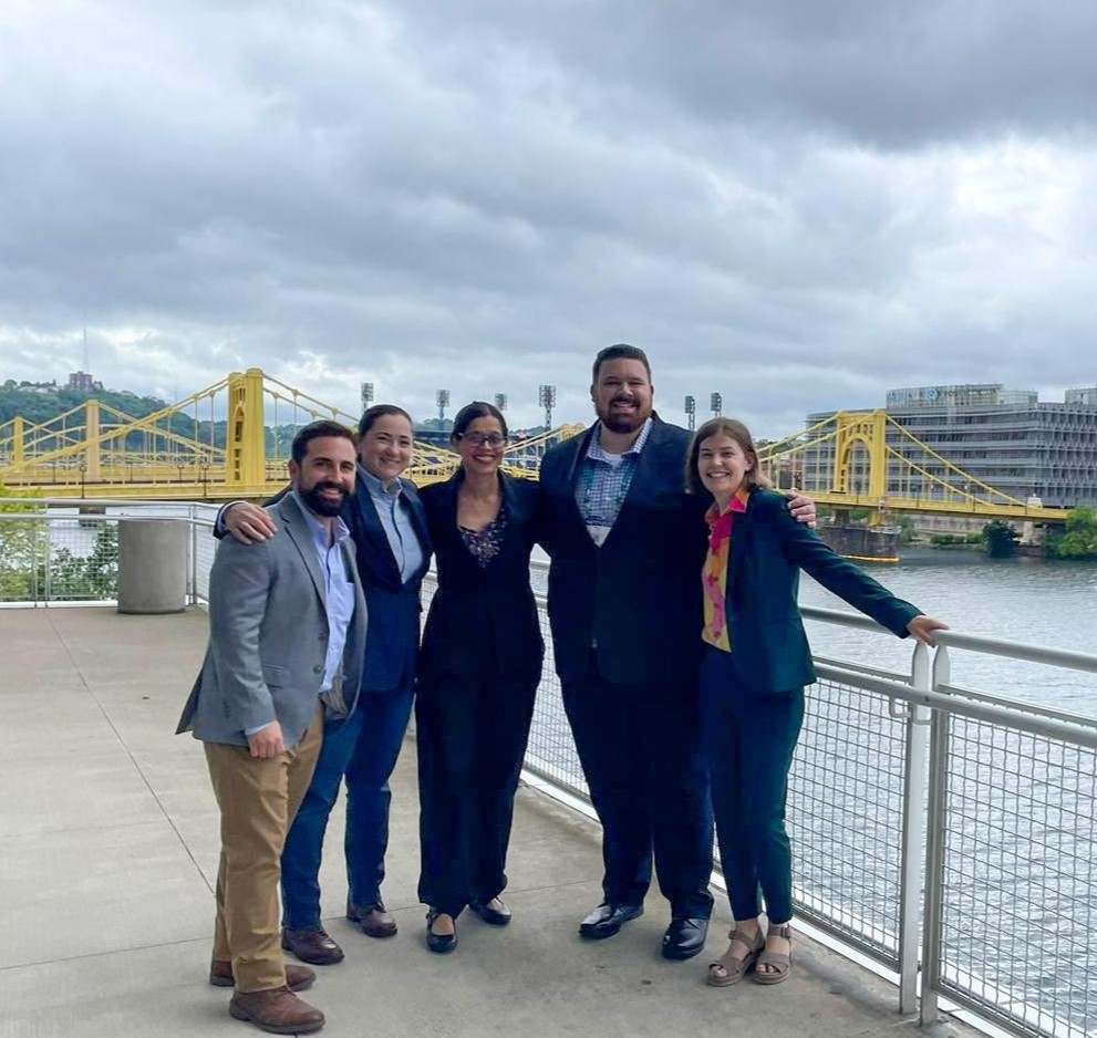 These rockstars are presenting their @APTA_info Emerging Leaders Program capstone project! 🎓 CS' Anna Geannopoulos presents with her group on 4/9 on 'Addressing Passenger-Facing Transit Cleanliness as a Barrier to Post-Pandemic Ridership Recovery.' hubs.la/Q02rYNkM0
