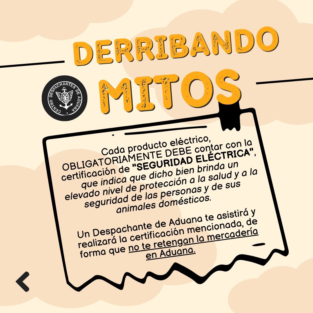 Mito o Realidad⁉️
#SomosDespachantesDeAduana 
 Facilitando el comercio exterior 🇦🇷 desde 1912
#HaceloViral
