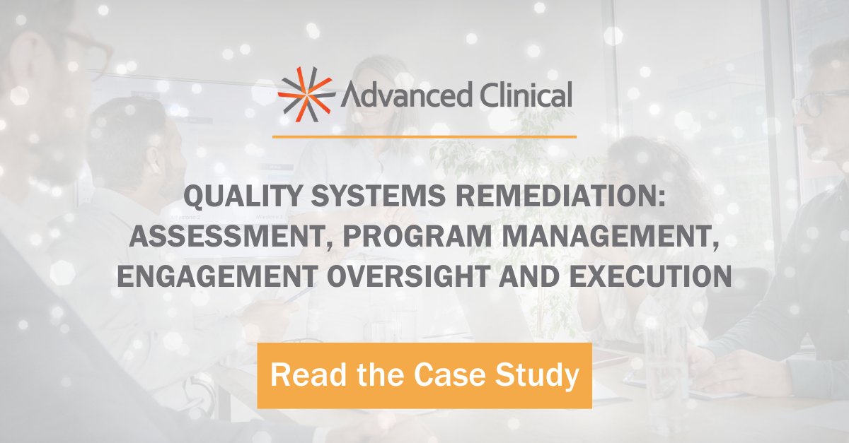 After a medical device company received a 483 warning letter following an FDA inspection, we stepped in to provide program managerial oversight support and execution-level consultants to complete the necessary activities. Learn more: hubs.la/Q02rqqmB0 #quality #validation