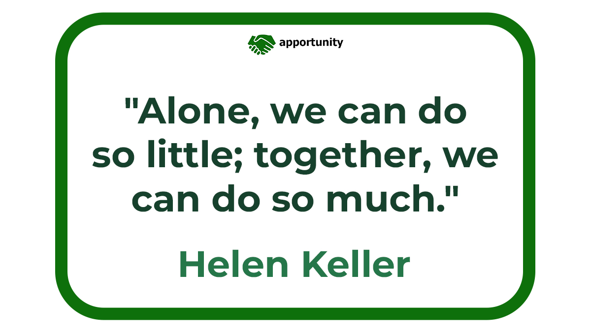 Let's unite our strengths and create a brighter future, hand in hand. 🌟 There is power in unity and together we can create an opportunity community!

#apportunity_tbn #business #businessminded #jobs #hiring #recruitment #jobsearchadvice