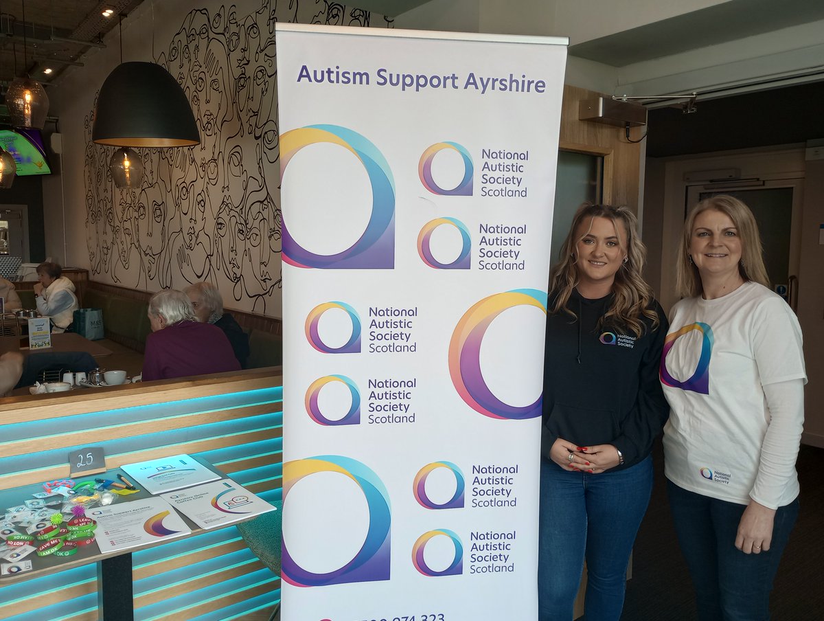 Our Autism Support Ayrshire team represented World Autism Acceptance Week within CentreStage yesterday!