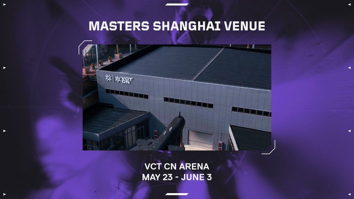 #VALORANTMasters Shanghai will take place across two venues.

First Venue: VCT CN Arena