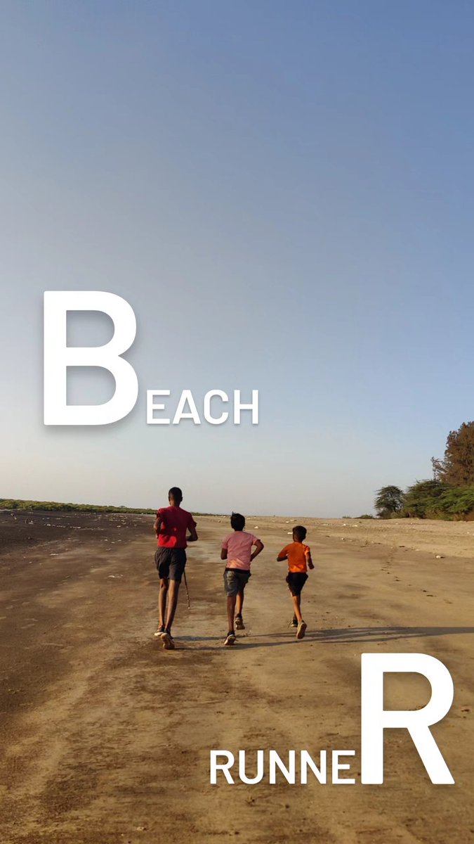 #beachrunners 🏃🏻🌊

#beach #run #kids #marathon #training #beachrun #beachlife #india #dahanu #beachday
