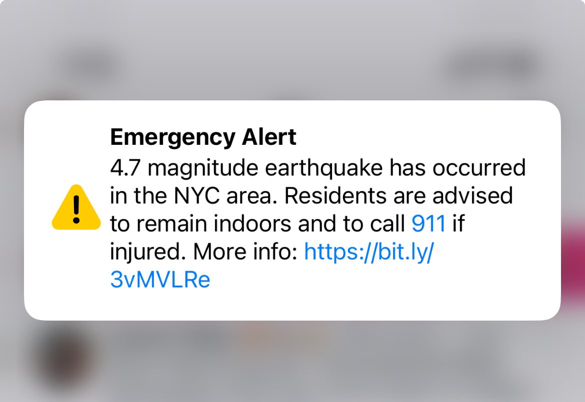 An emergency alert just went out for people who aren’t on social or in group chats