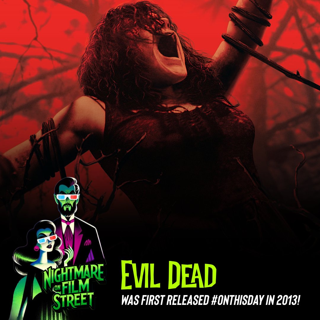 EVIL DEAD was first released #onthisday in 2013! 🩸

Are you a fan?