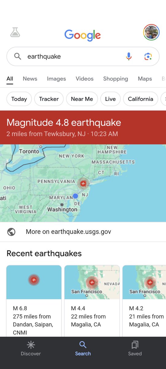 Ok, what the heck! #earthquake