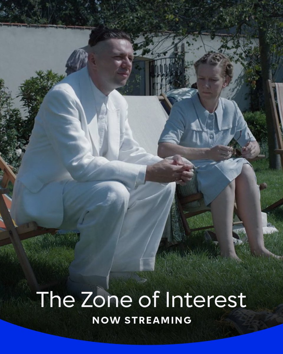 Nominated for five Academy Awards including Best Picture, @A24’s #TheZoneofInterest is now streaming exclusively on Max.