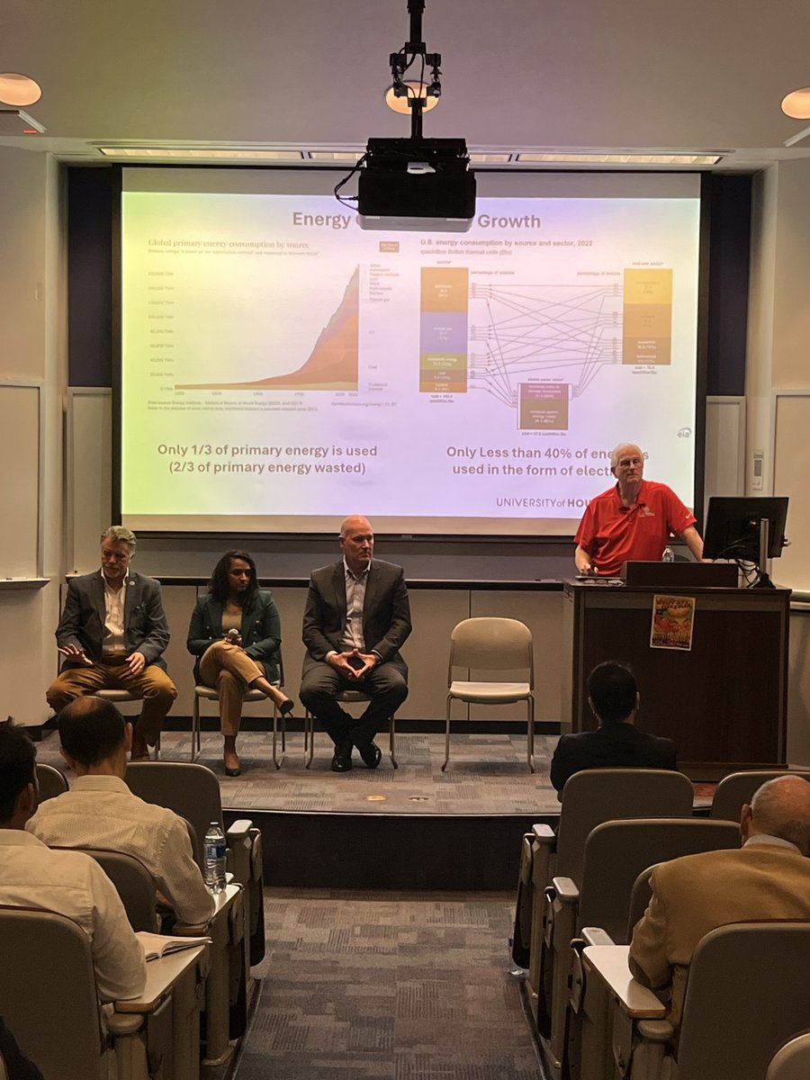 Thanks to our panelists Charles McConnell, Michael Templin, Nishadi Davis, PE and Brian Green for providing an insightful discussion on how the energy leaders of today aim to prepare tomorrow’s decision makers to enable commercial deployment of CCUS. #WeAreUHEnergy 🐾💡 #UHECCUS