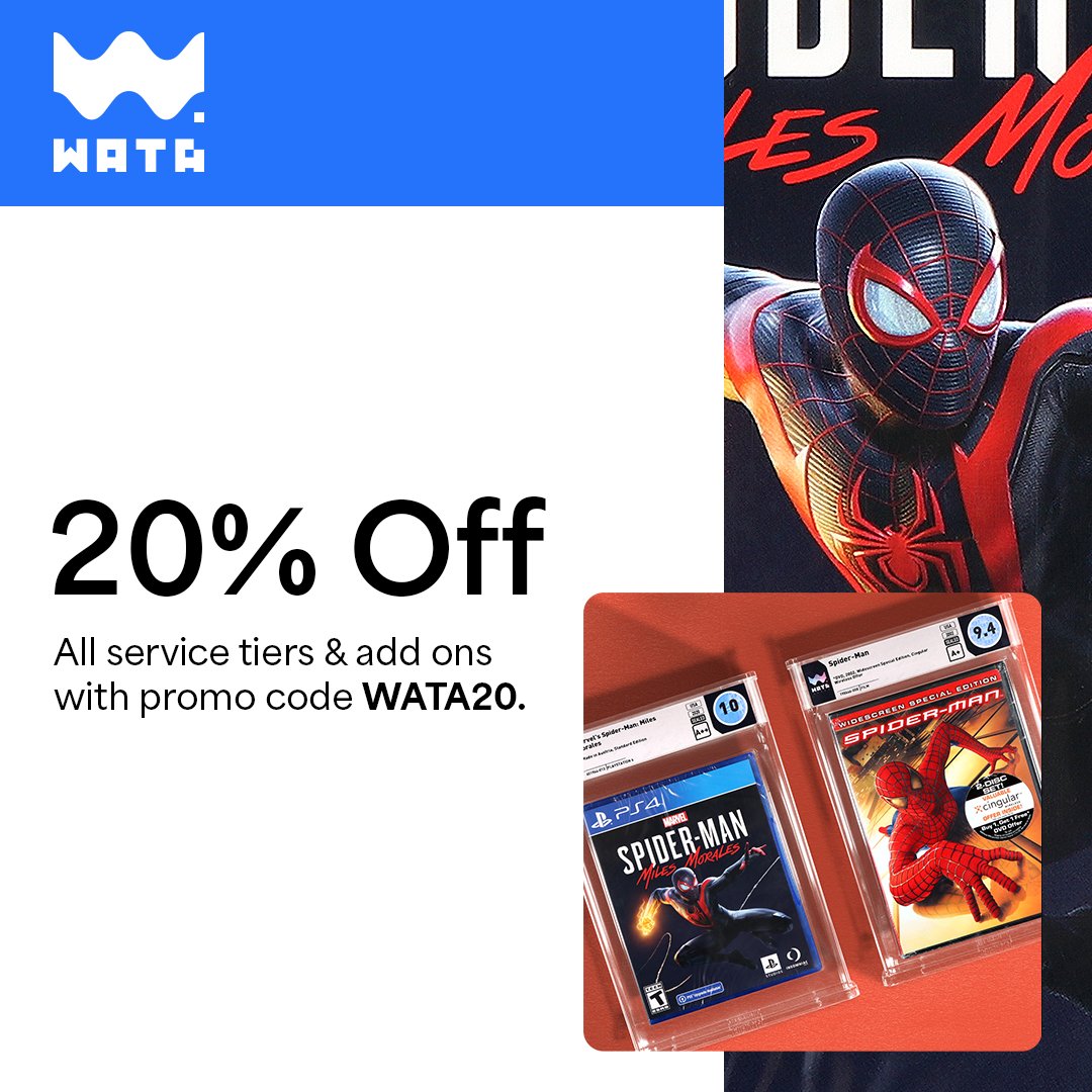 A deal like nothing you’ve seen before. Save 20% on all Turbo, Speed-Run, or Warp-Zone submissions (and all add-ons) with promo code WATA20. Unpause and get moving—you only have until midnight PST on 4/19.