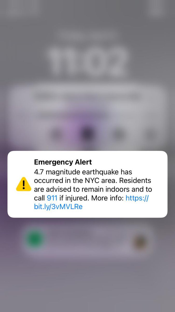 fullplates's tweet image. My friend just told me there was an earthquake in New York City. Stay safe everyone! #NewYorkCity #earthquake