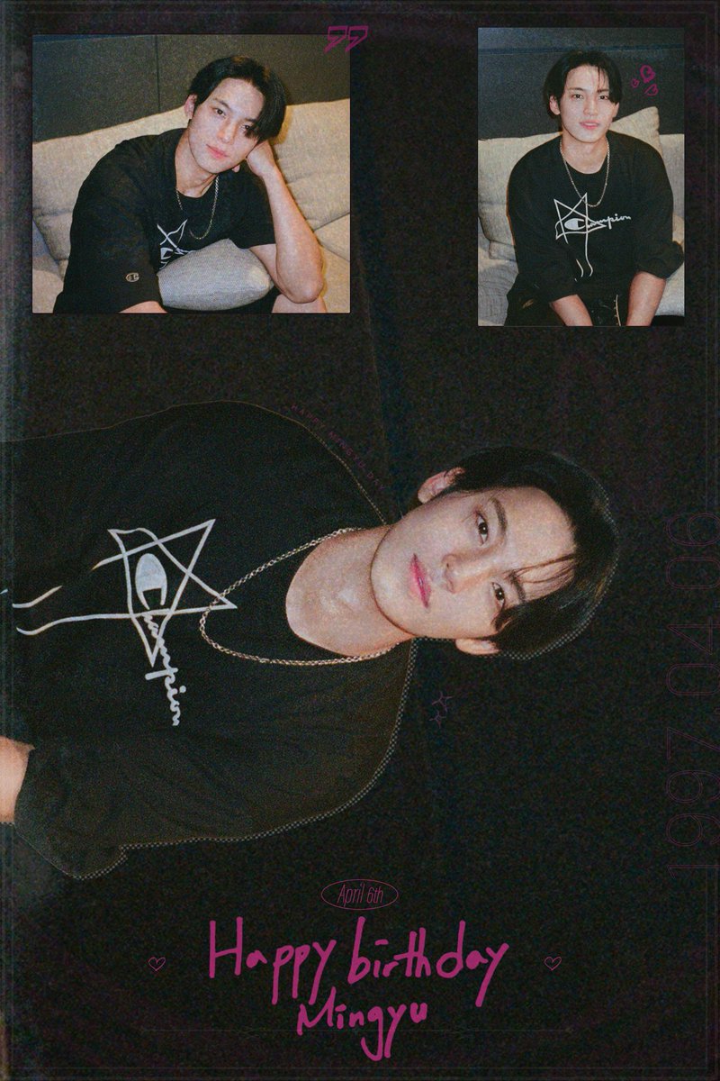 밍구 오늘 생일 축하해 🎂 
왤케 잘생겼대