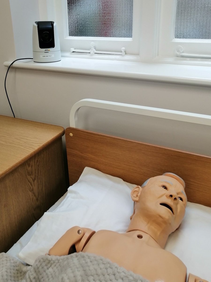 Matt_SimTech's tweet image. Today we took delivery of some new technical toys for our simulated ward, our Geri Manikin is now ready and waiting, and the Axis PTZ is looking forward to being initiated #simulationtechnology @Gary_Francis_79 @AECCUniversityC @nadaf_claire