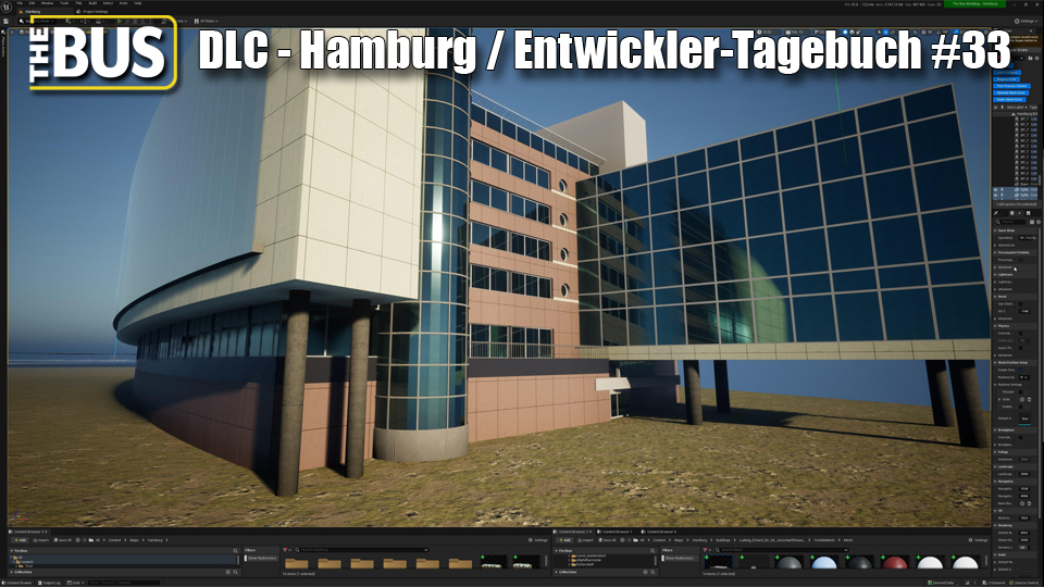 The Bus – DLC Hamburg – Entwickler-Tagebuch Teil 33

Eine Stadt wie Hamburg verändert ihr Stadtbild ständig. Wo heute eine Freifläche ist, steht morgen ein Gebäudekomplex, wo vor Jahren ein Einkaufszentrum verfiel, steht jetzt ein Wohnblock.
Weitere Infos:
halycon.de/news/the-bus--…
