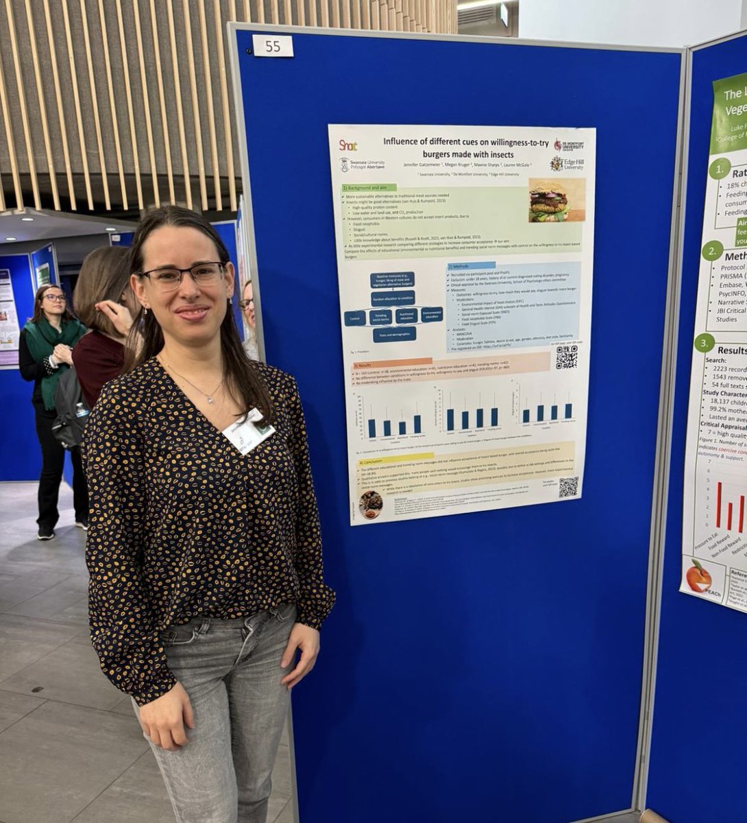 SnacGroup's tweet image. Some of the brilliant @SnacGroup presenting their work at the poster session of the BFDG this year!✨ #BFDG2024