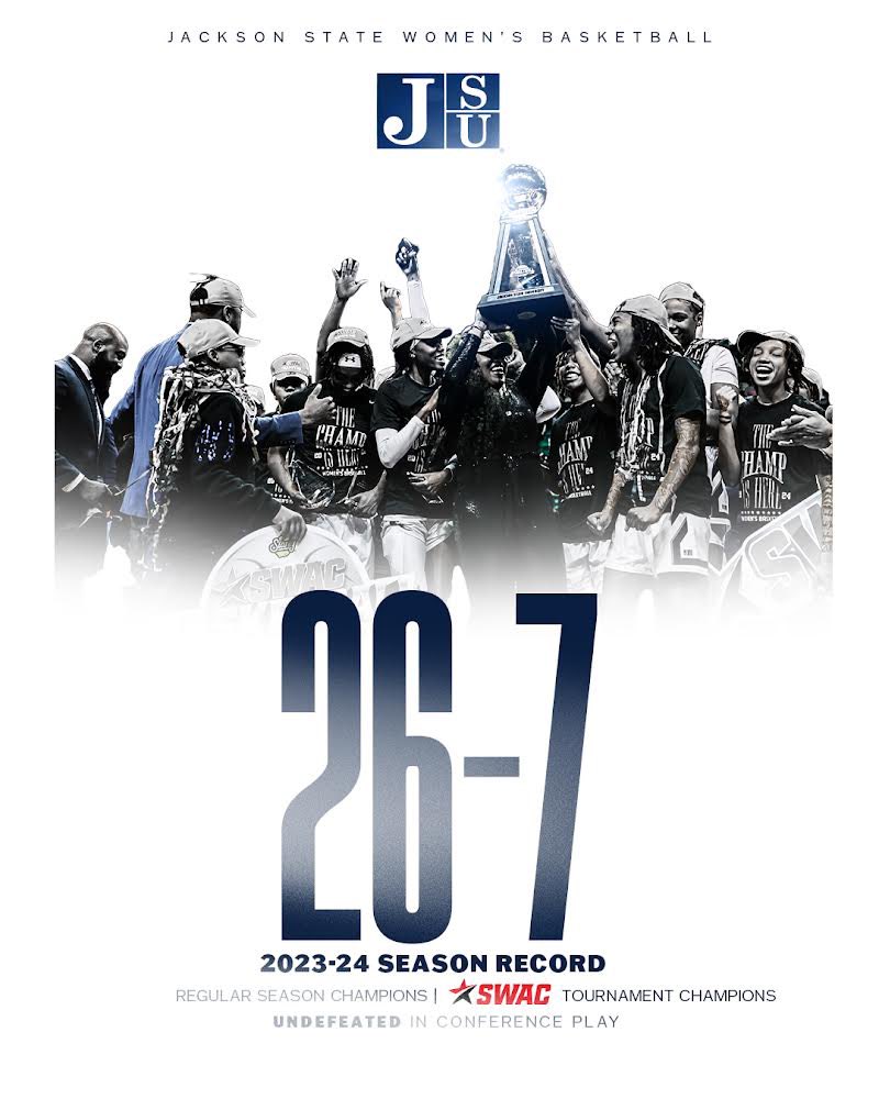 6 years at Jackson State we have set records and broken the records we have set. 🚨 Best record in School’s History right here! Proud of my coaches and team! 26-7 #TheeTakeOver