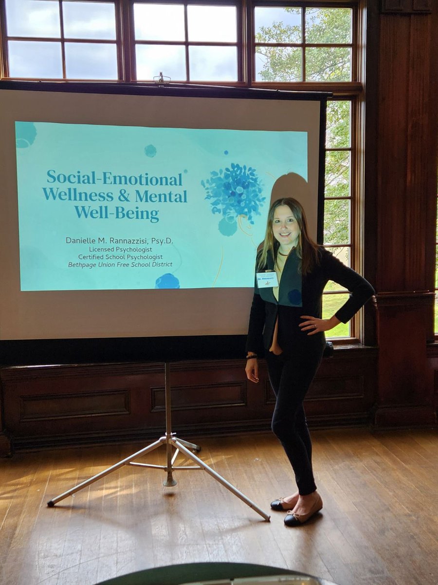 Another great presentation by <a href="/KLdoctorR/">Dr. Danielle Rannazzisi</a> on Social Emotional Wellness and Mental Well-Being at the <a href="/NYAPTSchoolBus/">NYAPT</a> Joint Meeting! #WeAreBethpage