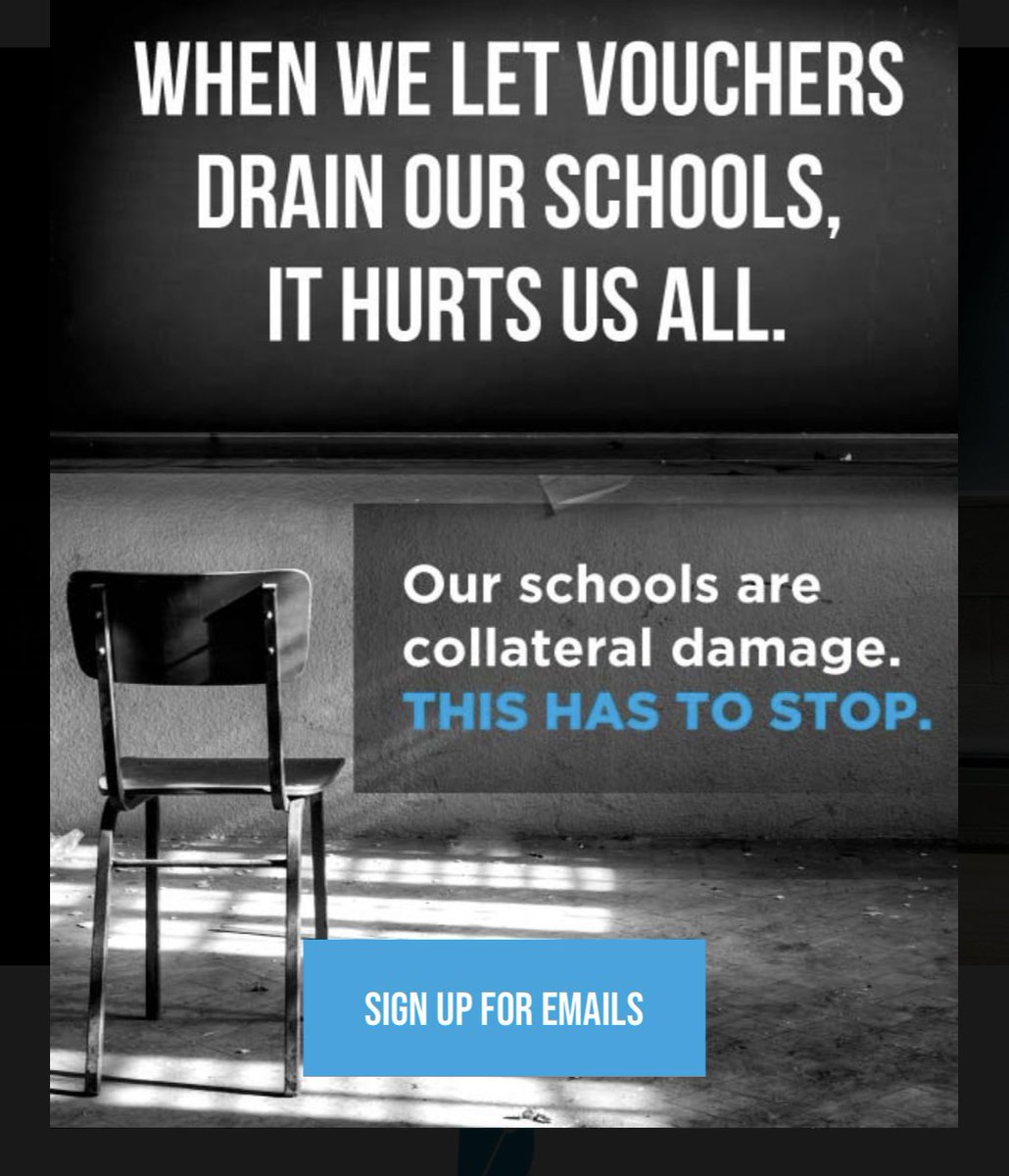 🚨 🚨 A lawsuit to 🛑 universal vouchers And how you can help A 🧵 The explosion of universal vouchers in states around the country is nothing short of a five-alarm fire, consuming both public education and democracy, and spreading rapidly. 1/