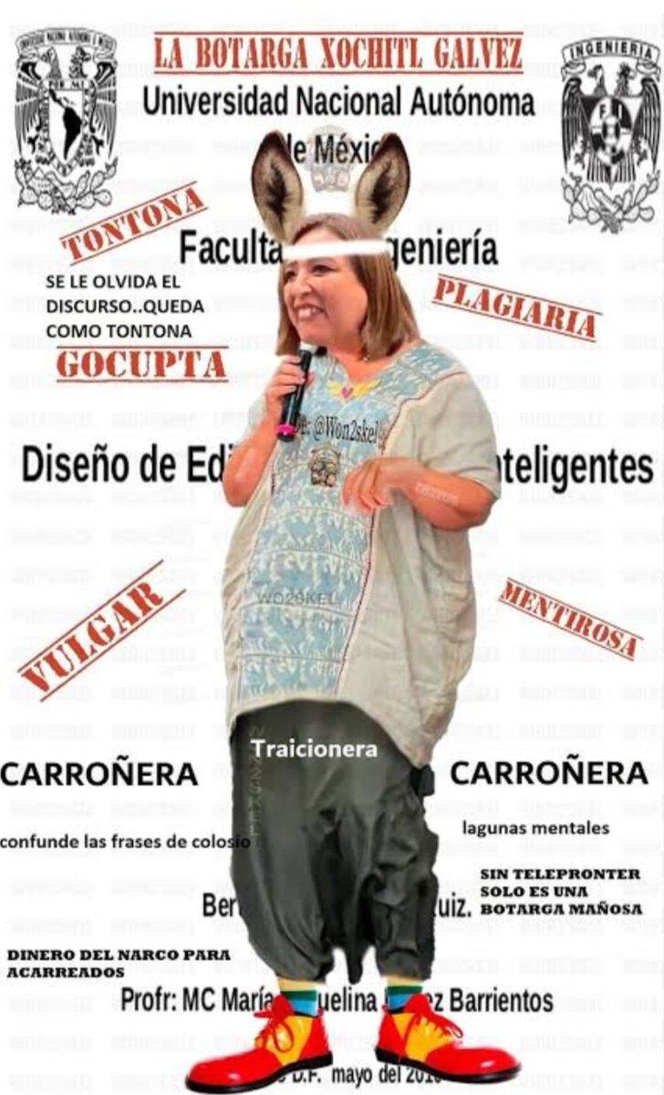 ALEJANDROIIlI1's tweet photo. @GloriousGT #BorrachoGate
#XochitlCorrupta
#XochitlSecuestradora
#XochitlVendePatrias
#OposicionMiserableYMezquina https://t.co/Mxawtin2jD