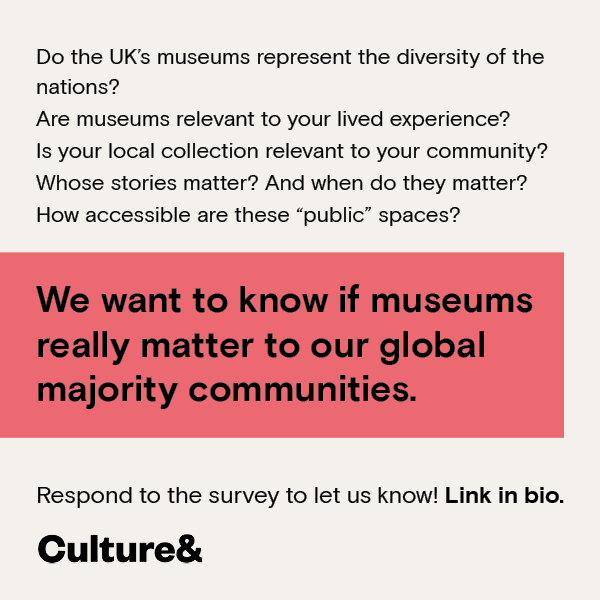 Dr. Errol Francis, Artistic Director and CEO of Culture&, was interviewed on BBC Radio Sheffield about Culture&'s new survey 'Who Cares About Museums?'. Listen to the Interview [Interview starts at 17'45''] bbc.co.uk/sounds/play/p0… Respond to the Survey! cultureand.org/news/who-cares…