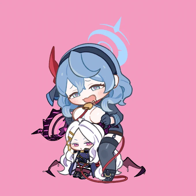 bimbos and the babies #ブルアカ 