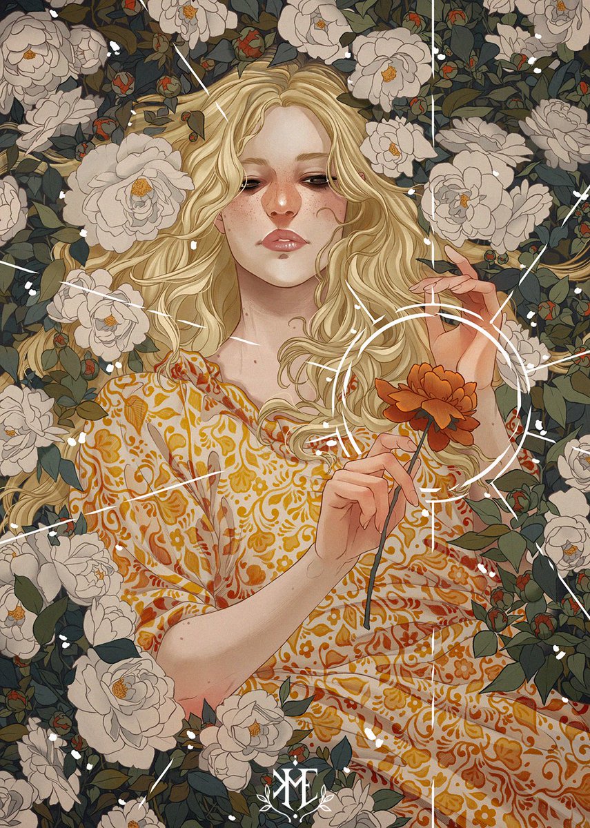 ✨OC - ​​ELIZABETH✨ I had so much trouble finishing this one, I think that lately, I've been aiming a little too high compared to my abilities🤔 Anyway, it's done! Illustration for the 3rd anniversary of my Tipeee! I can wait to print it ✨