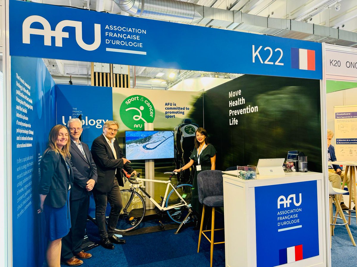 Venez nous rencontrer sur le stand de l'AFU, nous vous attendons avec impatience ! Et pensez à nous taguer sur vos posts pendant toute la durée de l'#EAU24 🚨 #urology