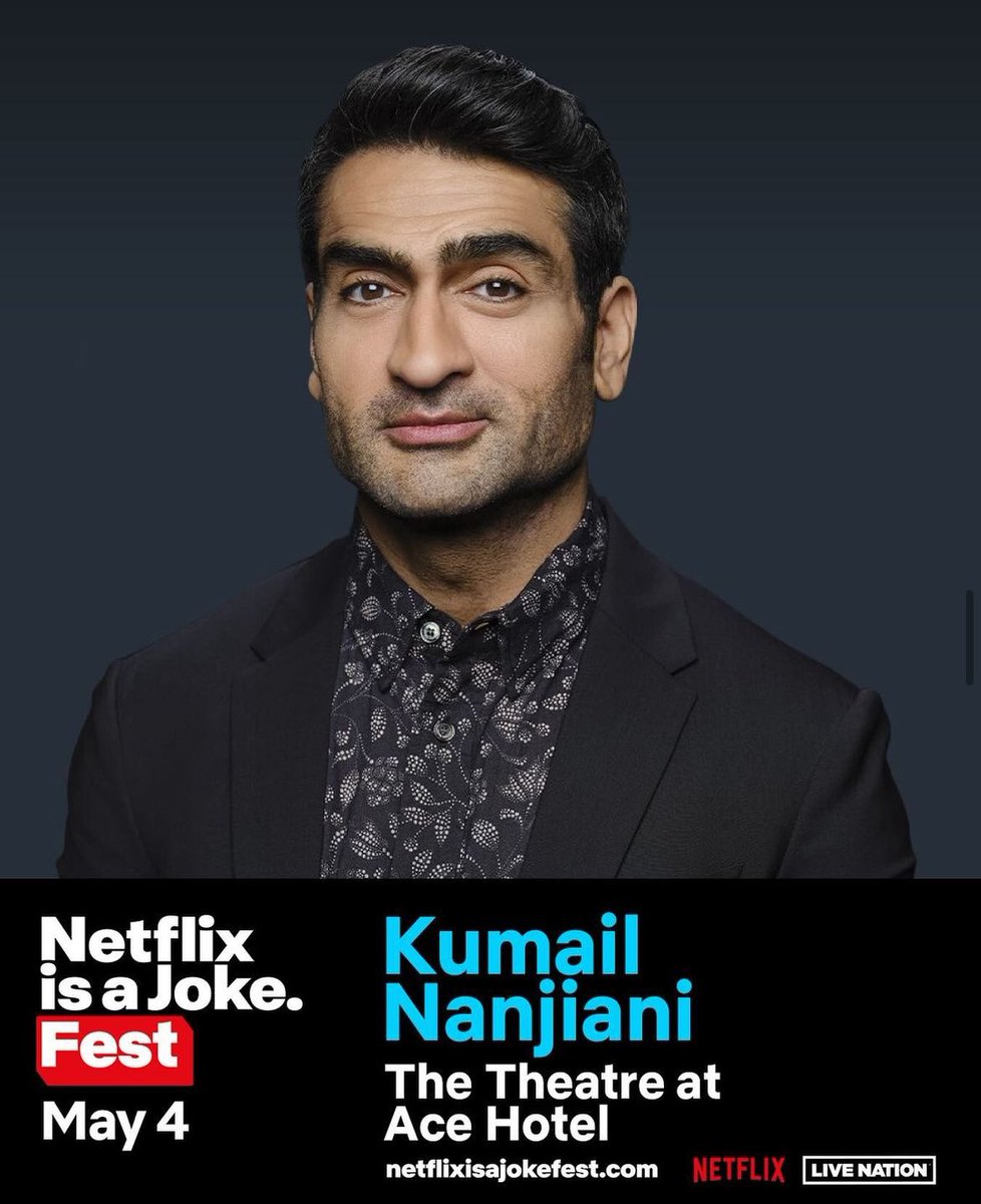 My show at the @theatre_acedtla is nearly sold out so better get your tickets now to see me on Saturday 4th of May in LA! #netflixisajoke Ticket link in bio