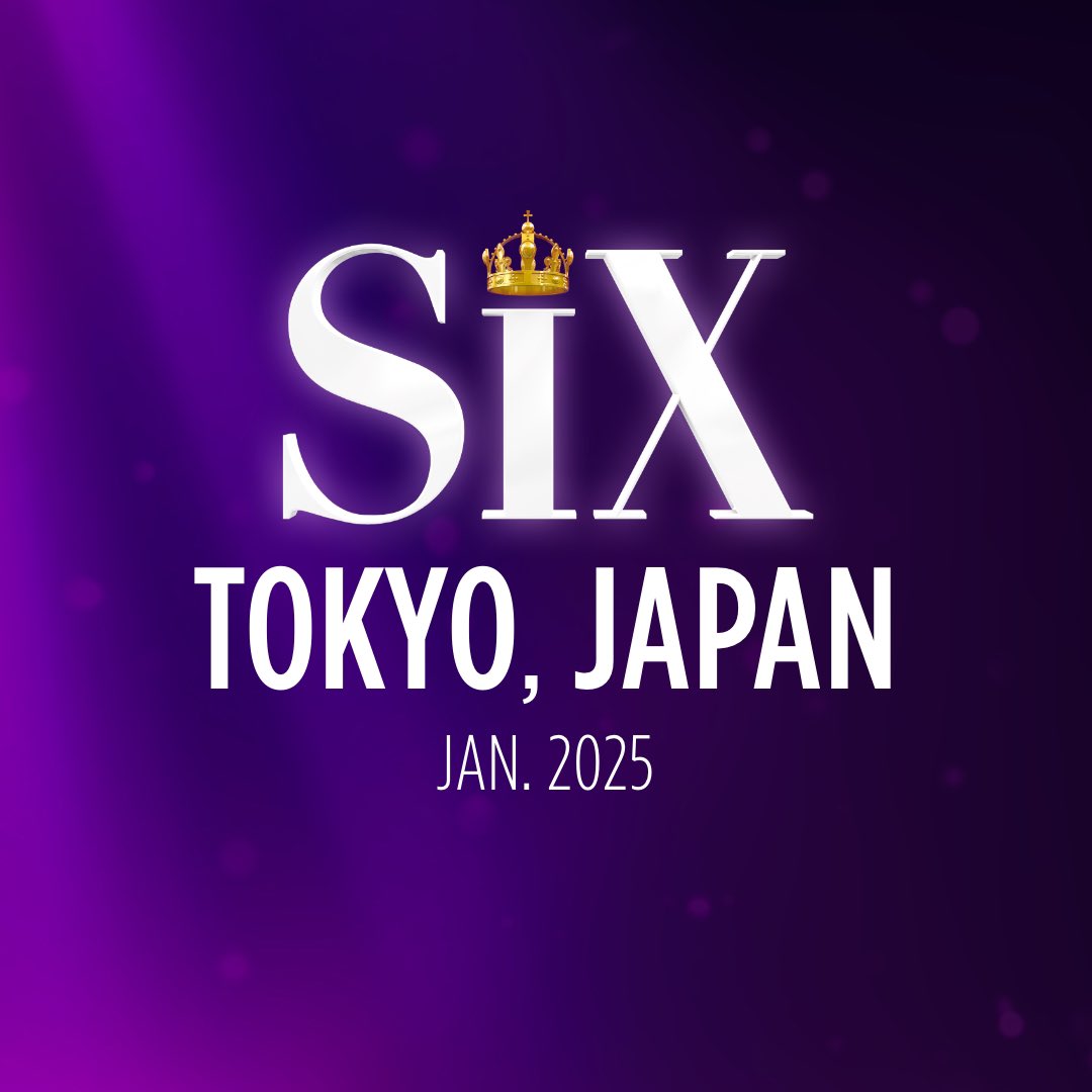 Did somebody say…SIX JAPAN?!?! 👑💜 #SIXJapan #Queendom